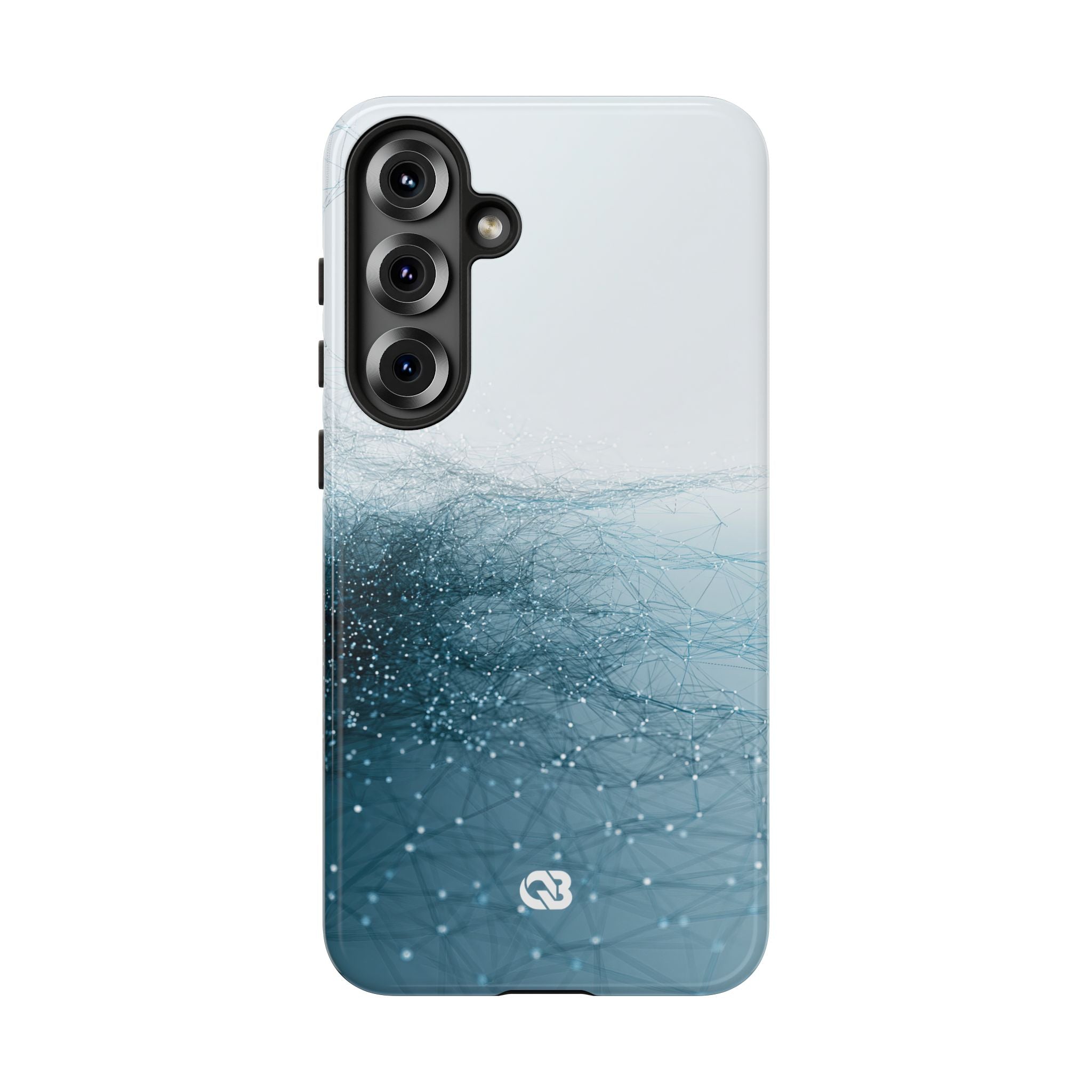 Teal Tough Phone Case for Samsung - Arctic Pulse Mesh