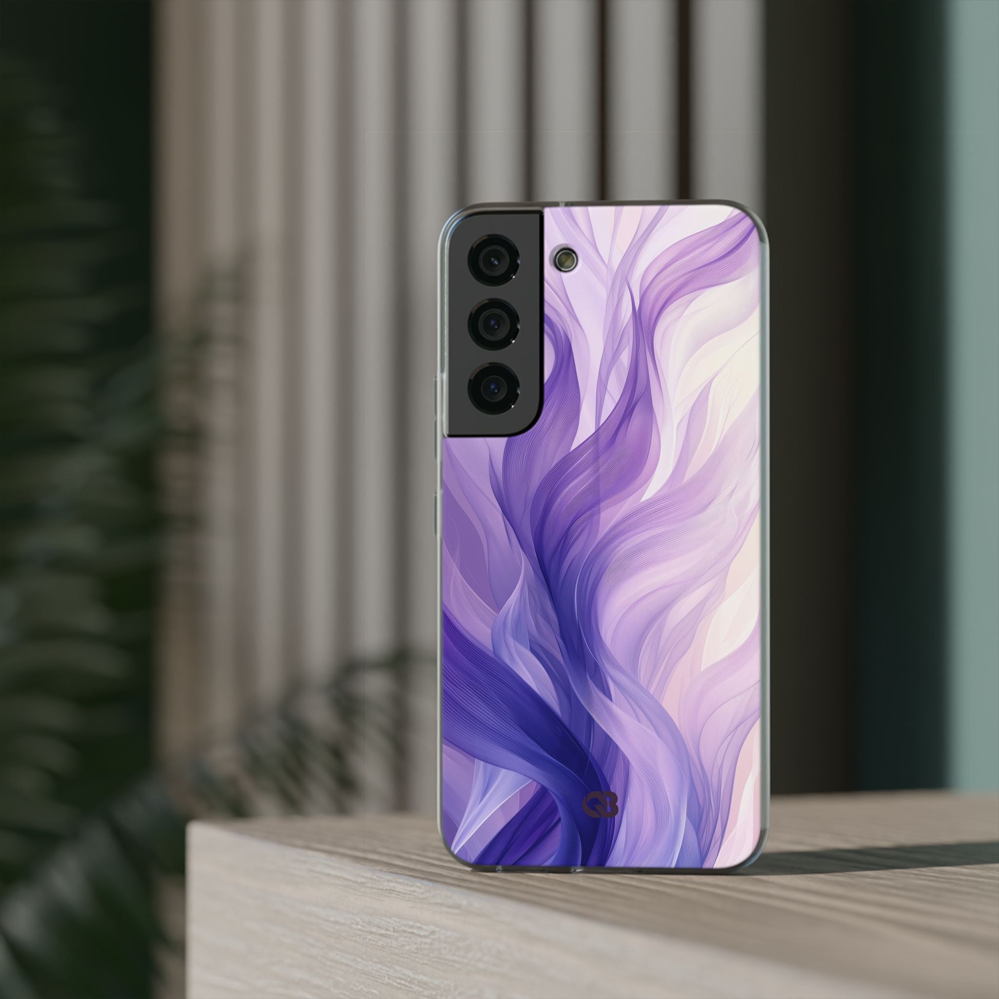 Amethyst Silk Waves · Soft Phone Case for Samsung