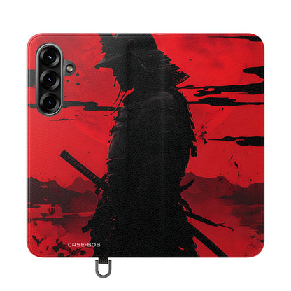 Samurai Moon - Samsung S25+ Cover - Portemonnee