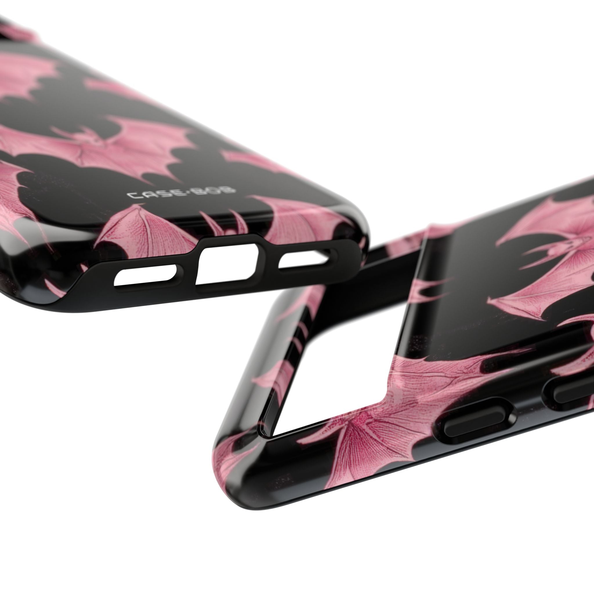 Pink Batwave Google Pixel 8 Case - Tough