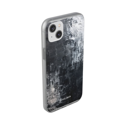 Texturiertes Blackscape iPhone 14 Plus Case - Soft