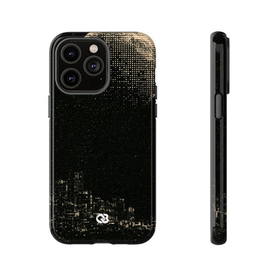 Lunar Metropolis Nocturne · Tough Phone Case for iPhone · Black