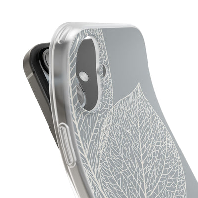 Grey Lite Phone Case for iPhone - Frosted Ash Veins