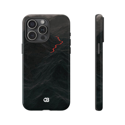 Crimson Ridge Pass · Tough Phone Case for iPhone · Black
