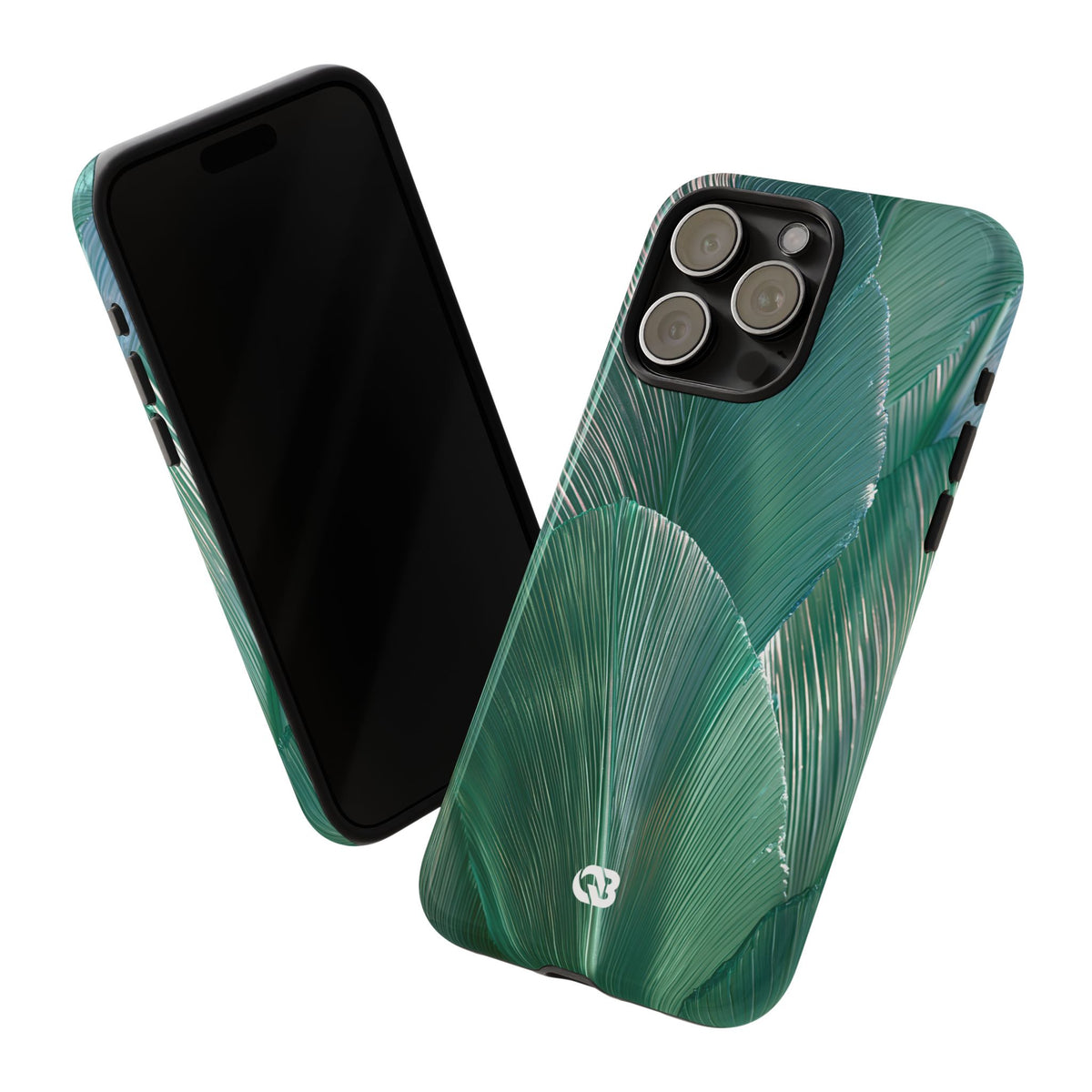 Translucent Fan Palm · Tough Phone Case for iPhone · Teal