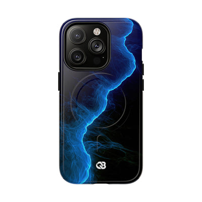 Electric Azure Drift · Tough 2.0 Magnetic Phone Case for iPhone · Blue