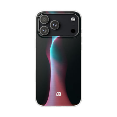 Neon Pixel Flow · Lite Phone Case for iPhone ·  Black