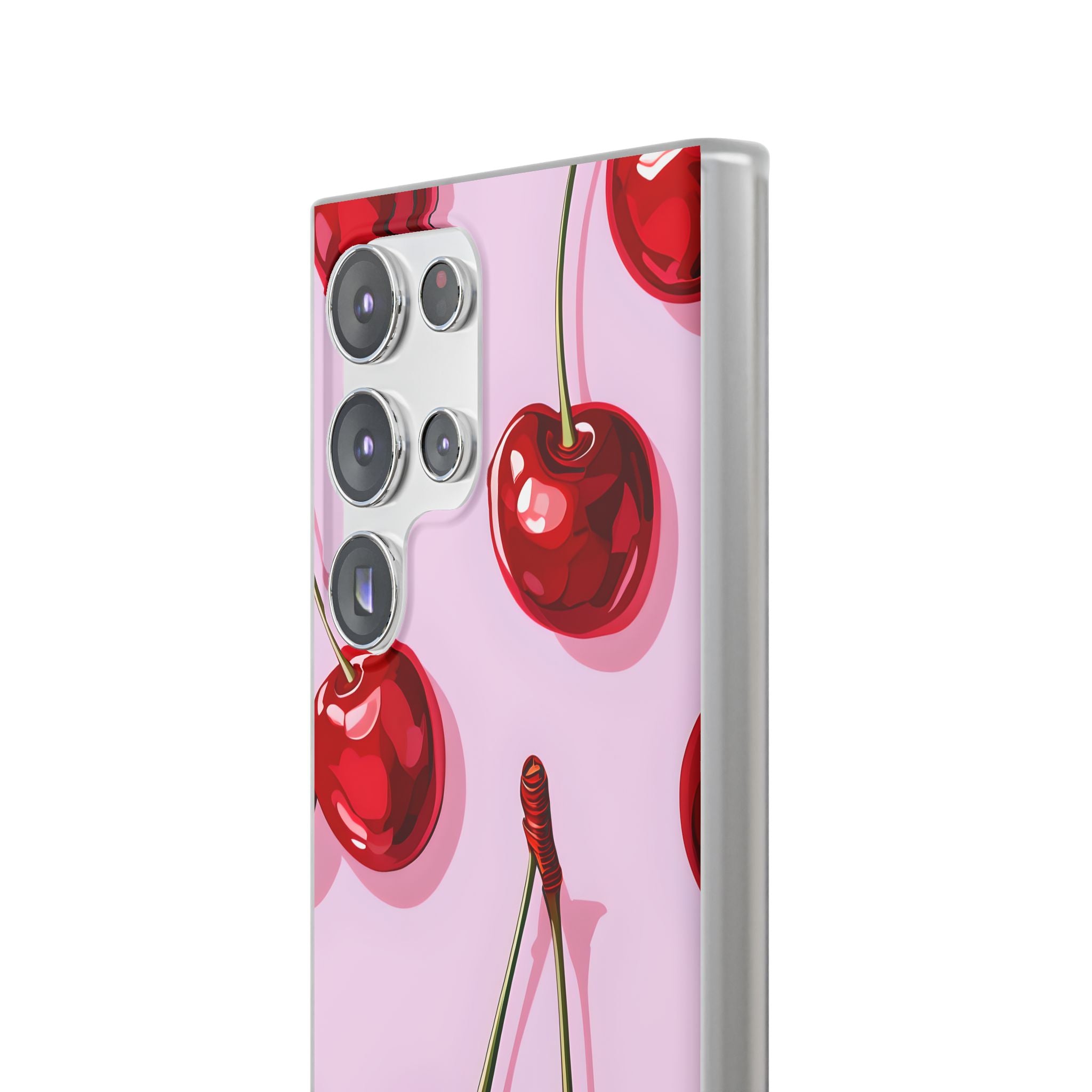 Ruby Gloss Cherry · Soft Handyhülle für Samsung