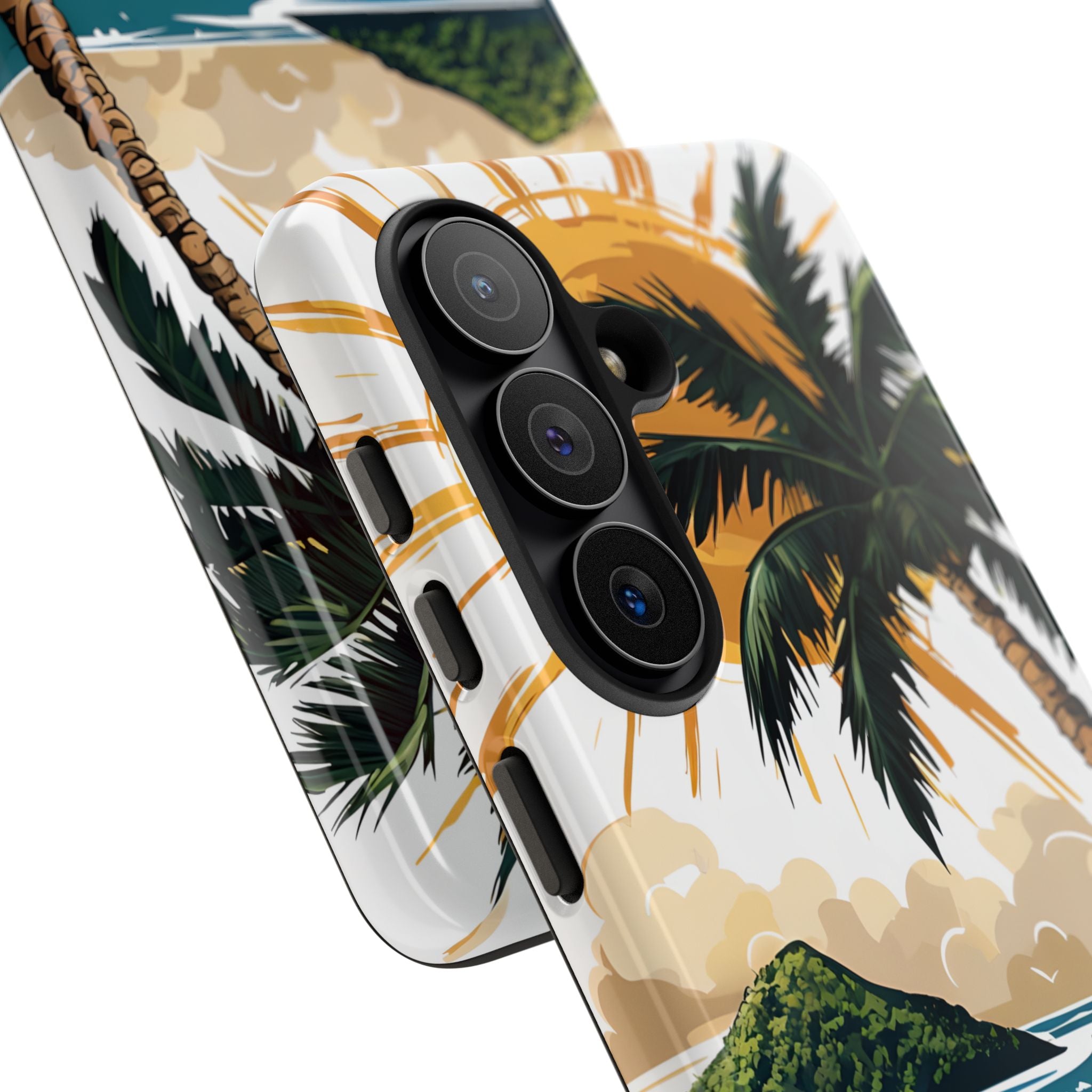 Radiant Coast Solitude · Tough Handyhülle für Samsung