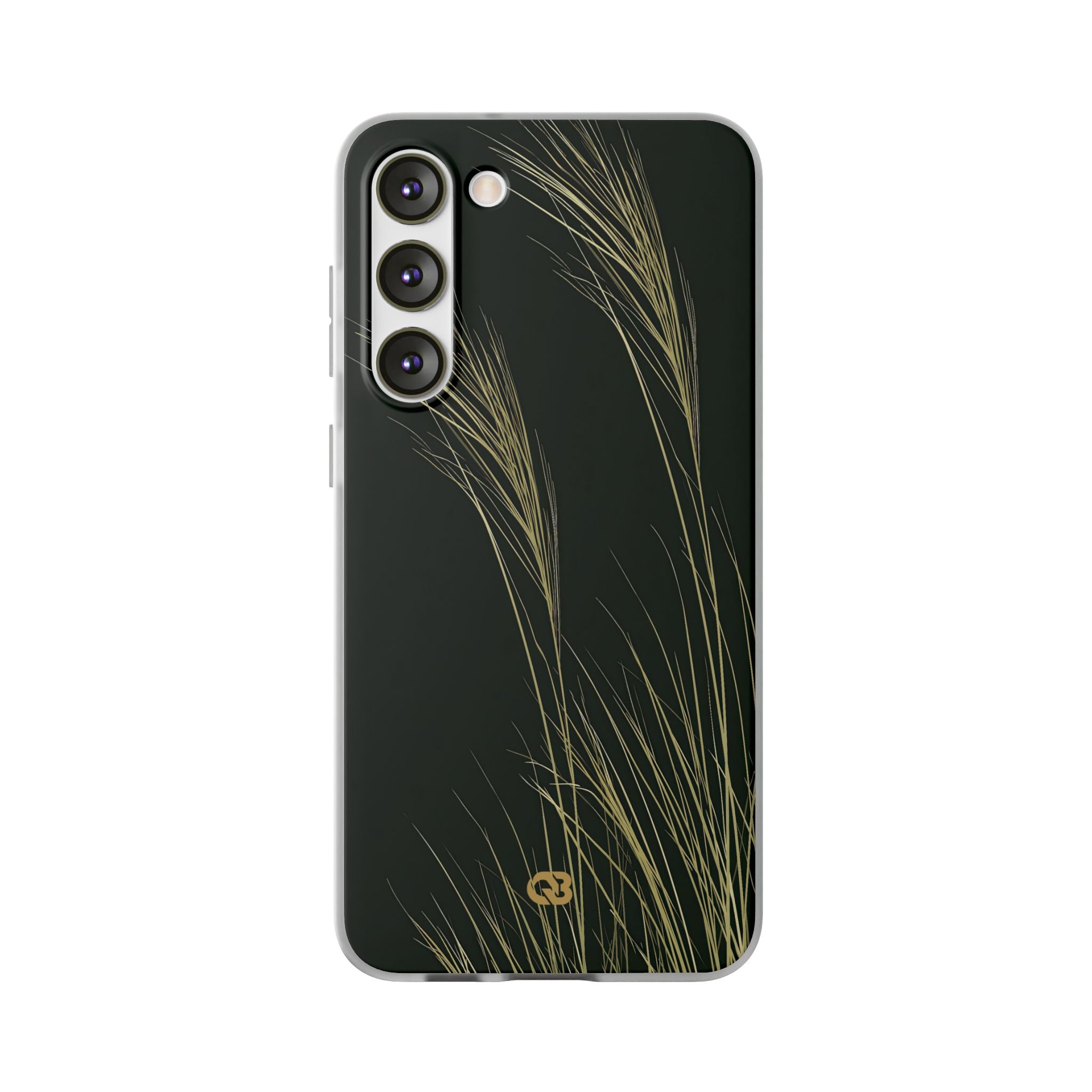 Green Lite Phone Case for Samsung - Midnight Gilded Grass