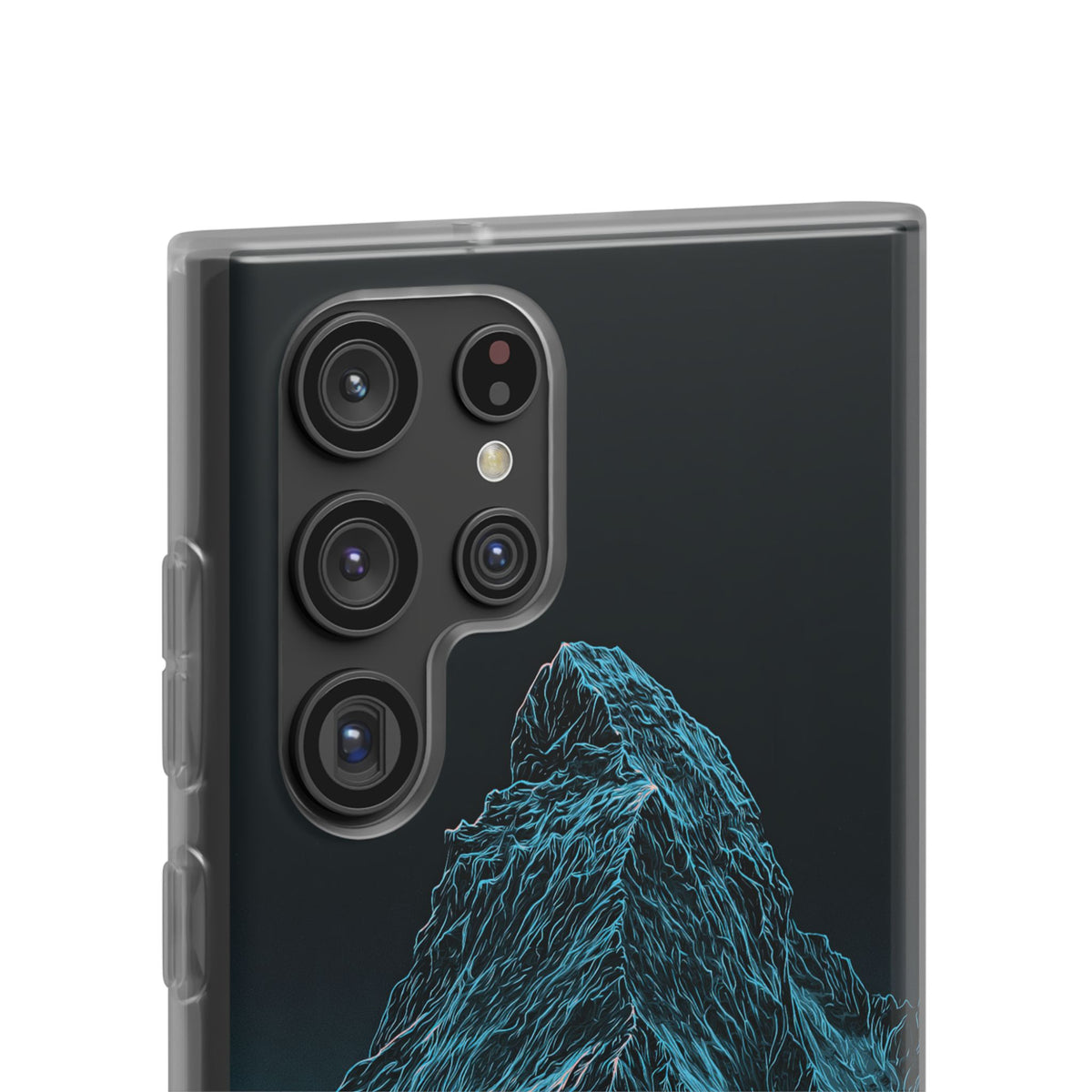 Glacial Alpine Peak · Lite Phone Case for Samsung · Blue