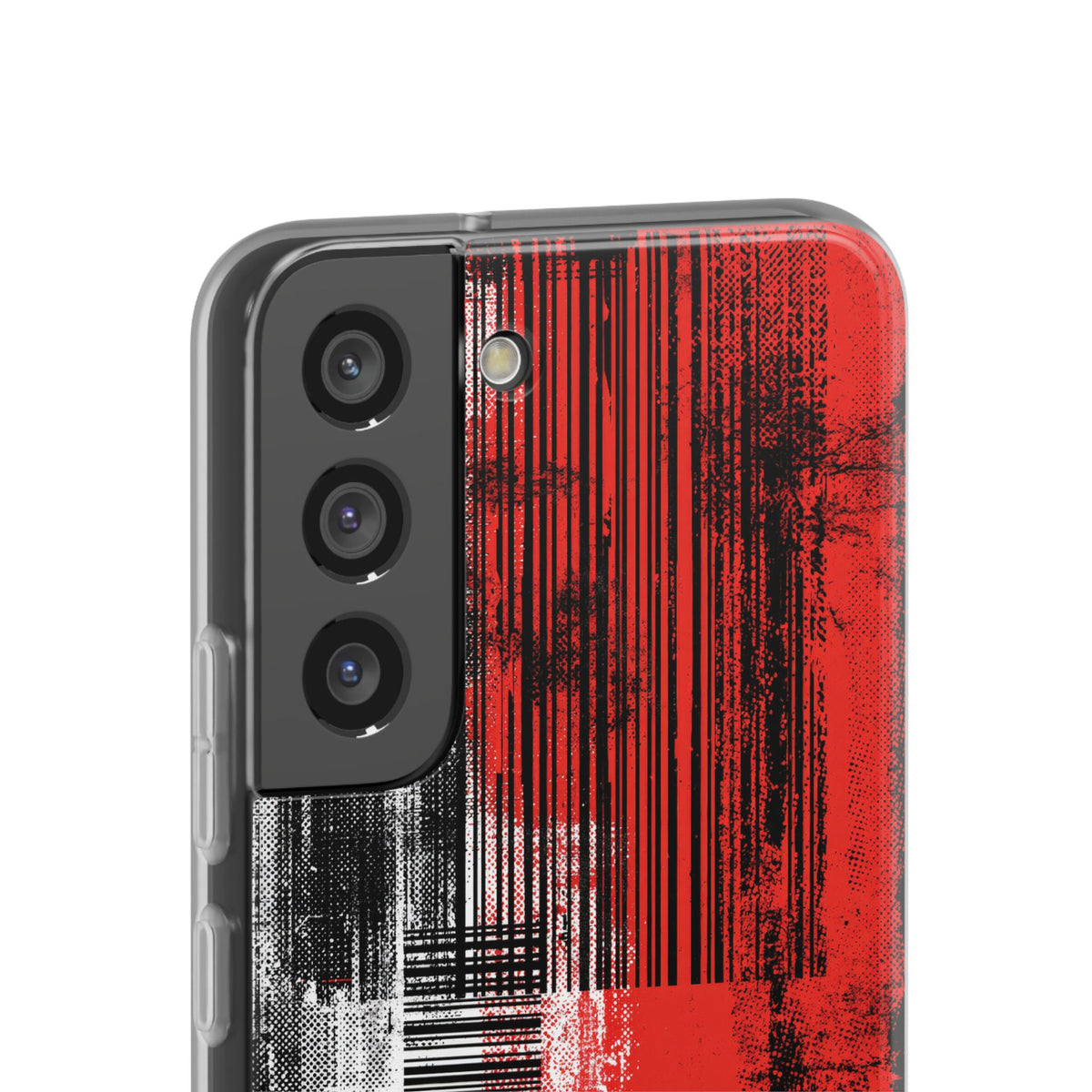 Distorted Barcode · Lite Phone Case for Samsung · Black