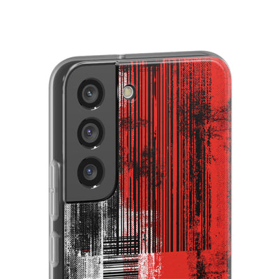 Distorted Barcode · Lite Phone Case for Samsung · Black
