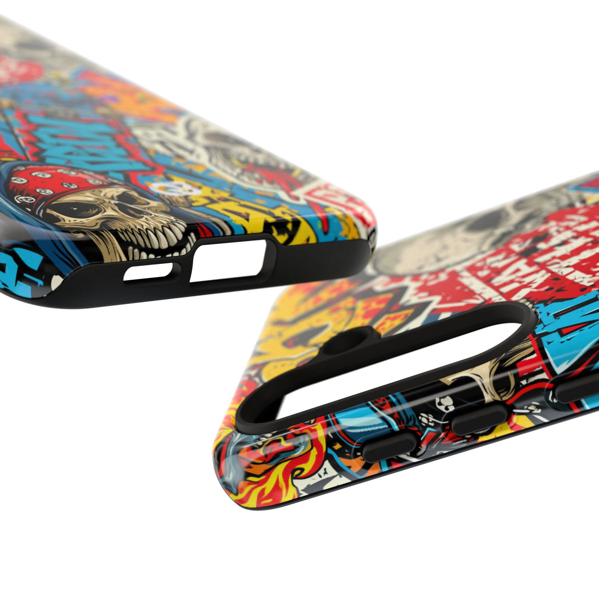 Skate Skull Riot · Tough Phone Case for Samsung · Red