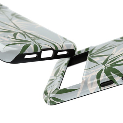Green Tough Phone Case for Google Pixel - Kyoto Bamboo Canopy