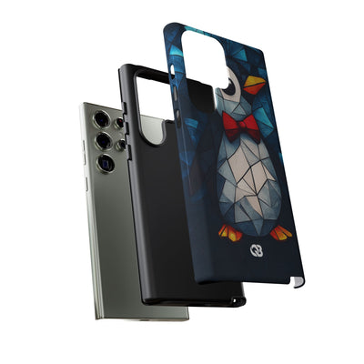 Mosaic Bowtie Penguin · Tough Hoesje voor Samsung