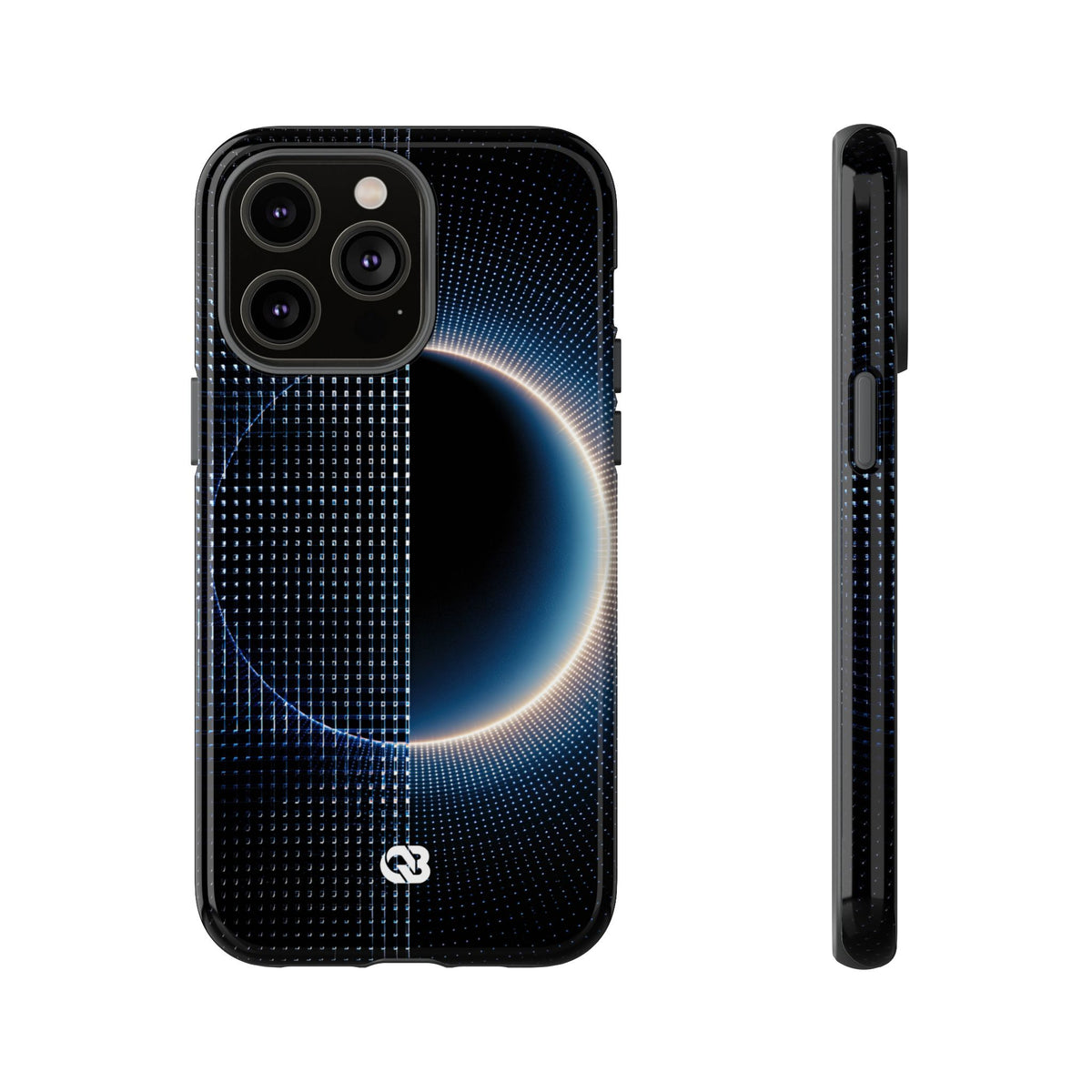 Luminous Meridian · Tough Phone Case for iPhone · Black