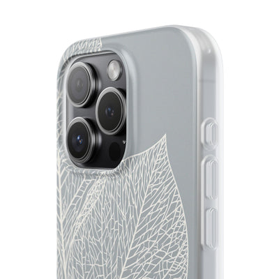 Grey Lite Phone Case for iPhone - Frosted Ash Veins