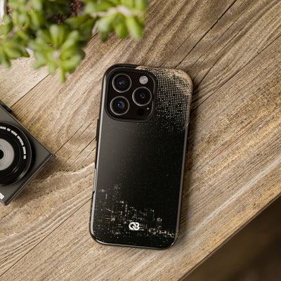 Lunar Metropolis Nocturne · Tough Phone Case for iPhone · Black