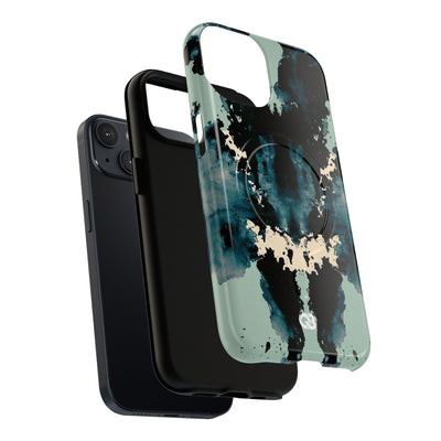 Rorschach Ink Void · Tough 2.0 Magnetic Phone Case for iPhone · Black