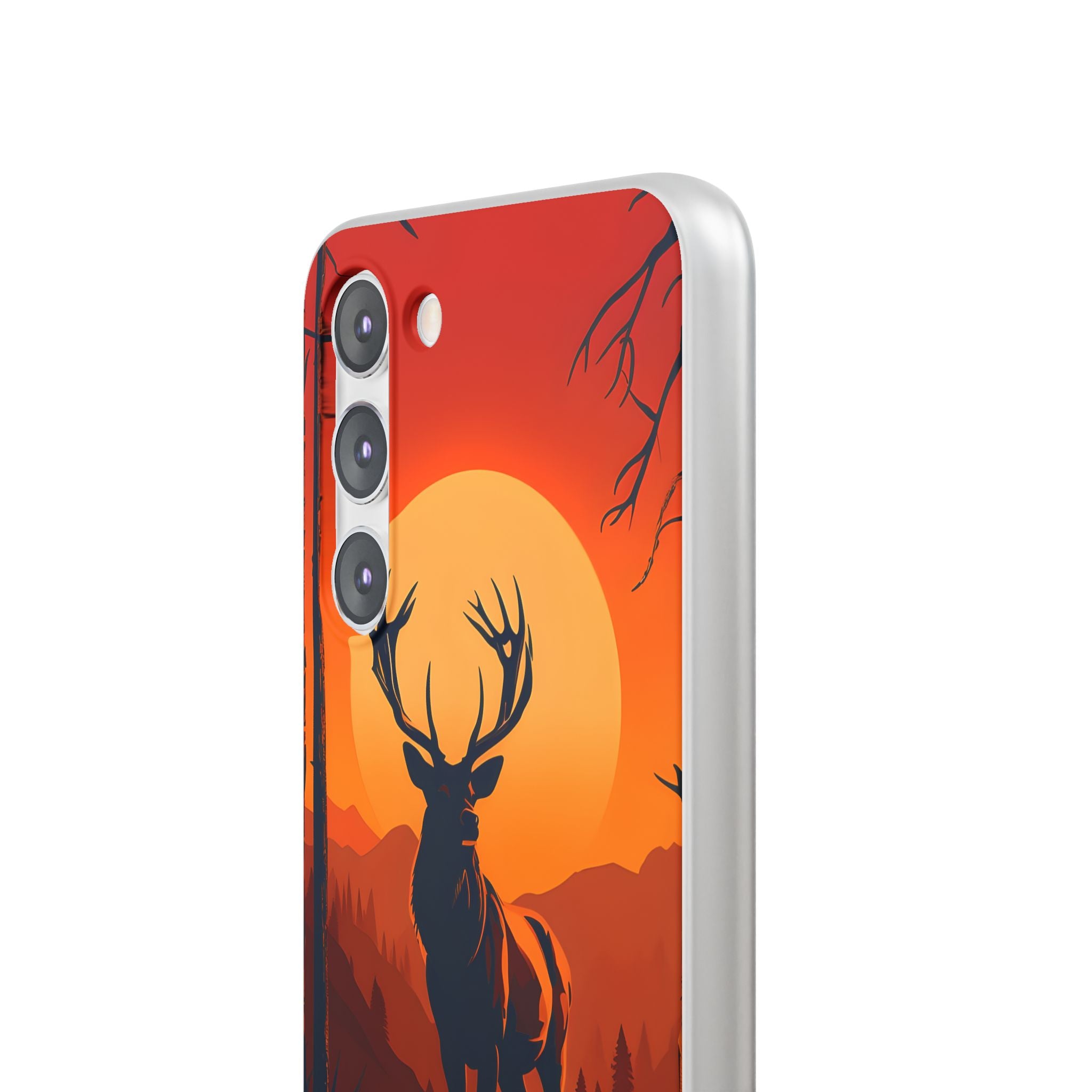 Amber Ridge Stag · Soft Phone Case for Samsung