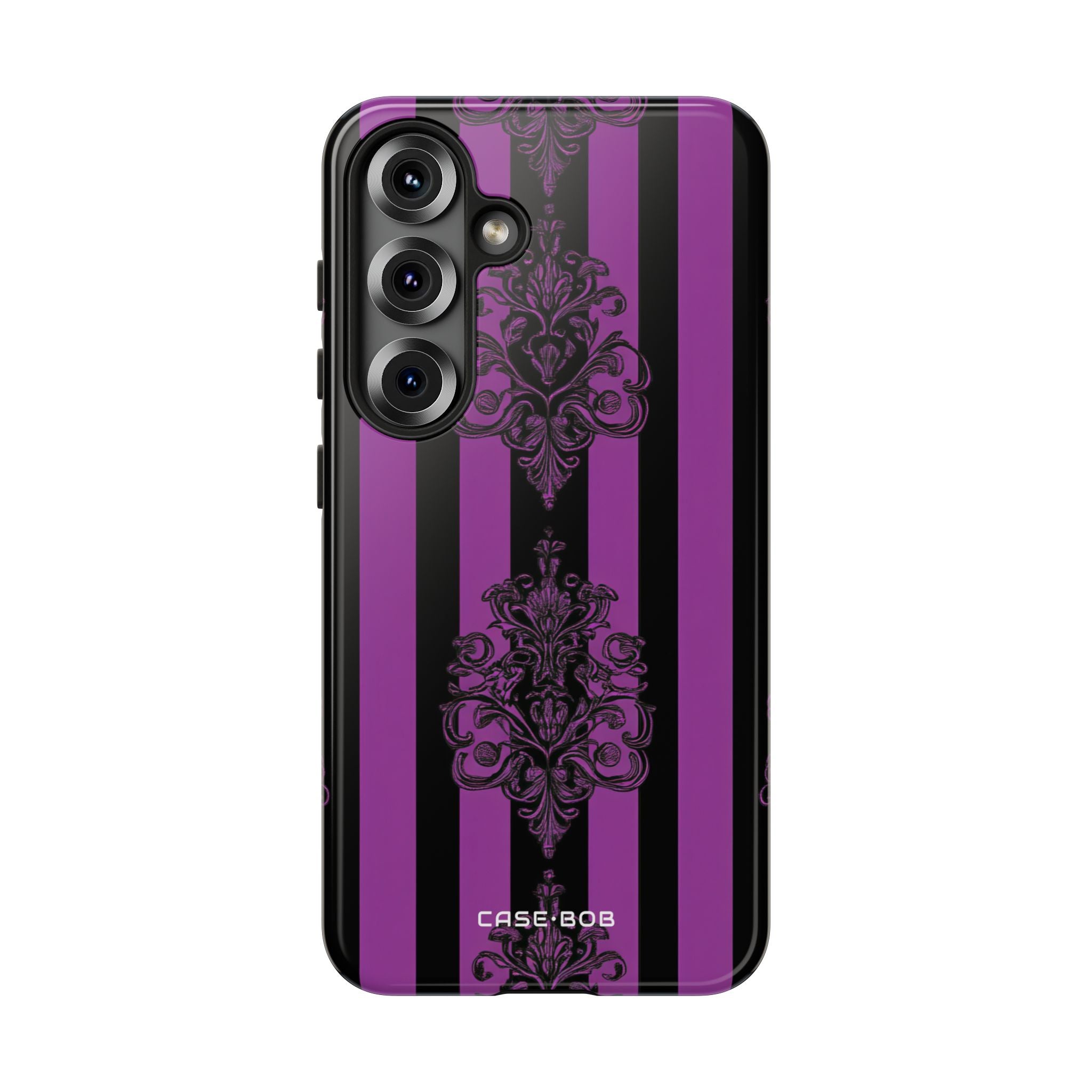 Damask Elegance Lila Samsung S25 Case - Tough