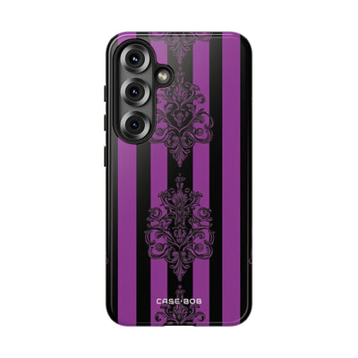 Damask Elegance Purple Samsung S25 Case - Tough