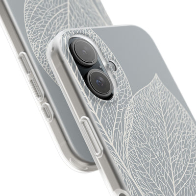 Grey Lite Phone Case for iPhone - Frosted Ash Veins