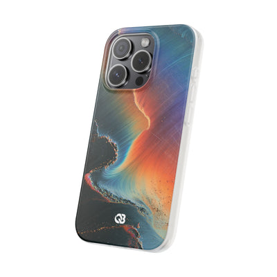 Prismatic Aura Shift · Lite Phone Case for iPhone ·  Blue