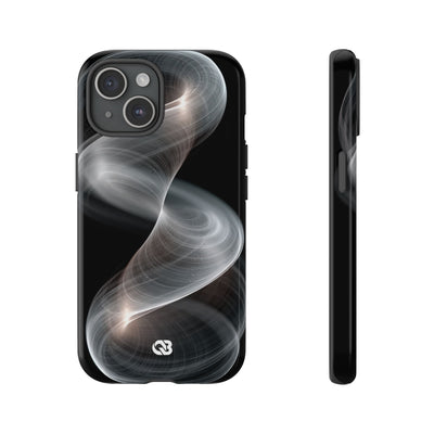 Luminous Vortex · Tough Phone Case for iPhone · Black