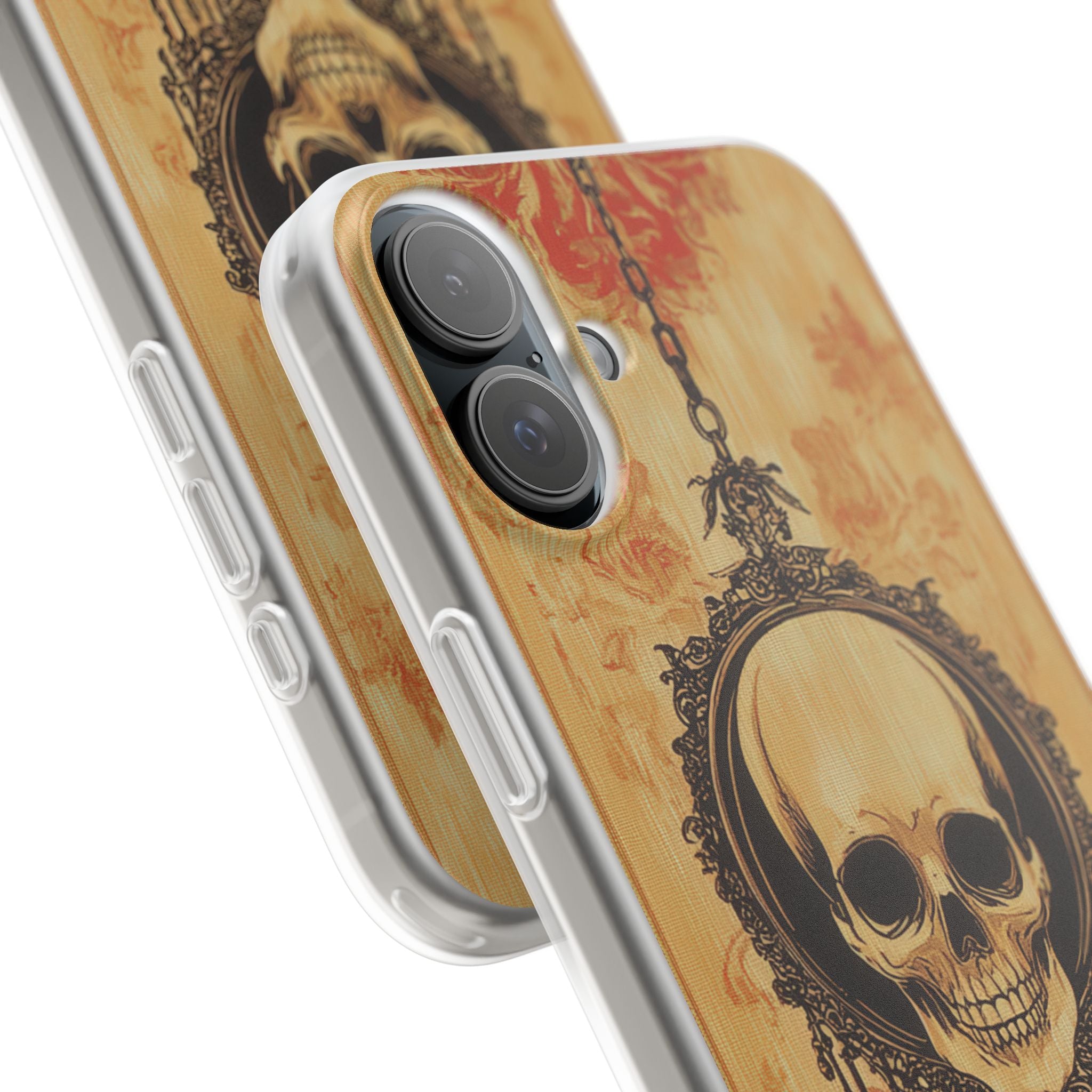Skull Anhänger iPhone 16 Plus Case - Soft