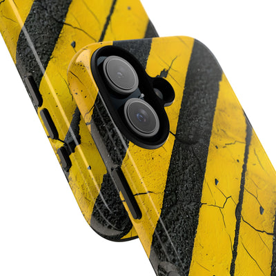 Cracked Hazard Stripes · Tough