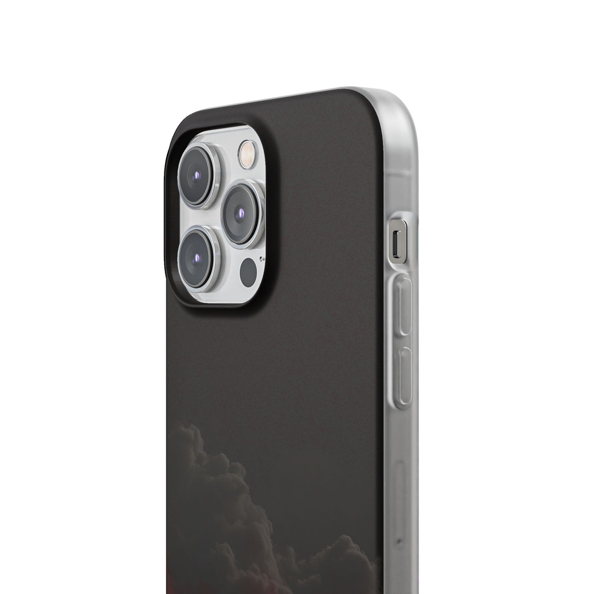 Crimson Fog Void · Lite Phone Case for iPhone ·  Black