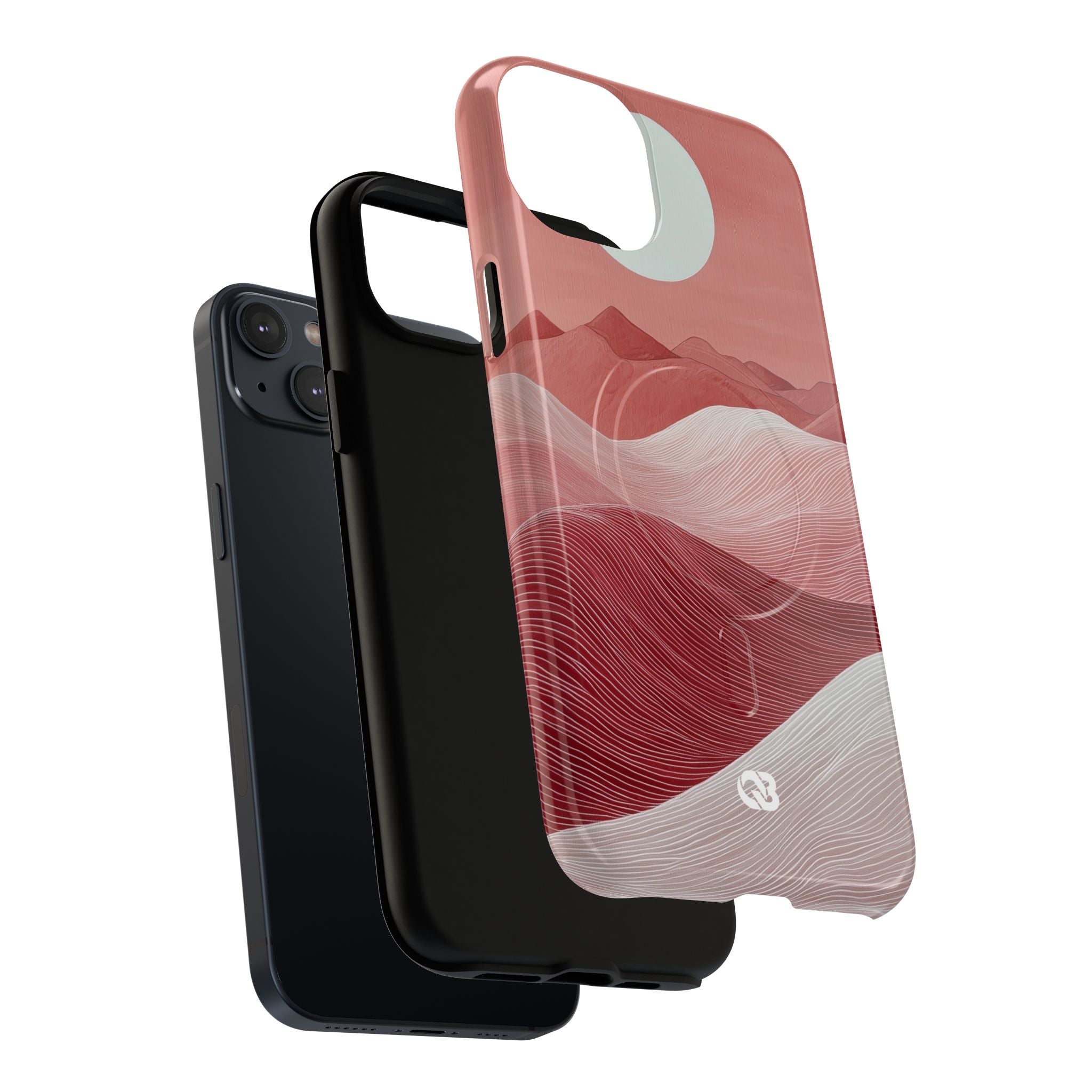 Crimson Dune Horizon · Tough+ Phone Case for iPhone · Magsafe