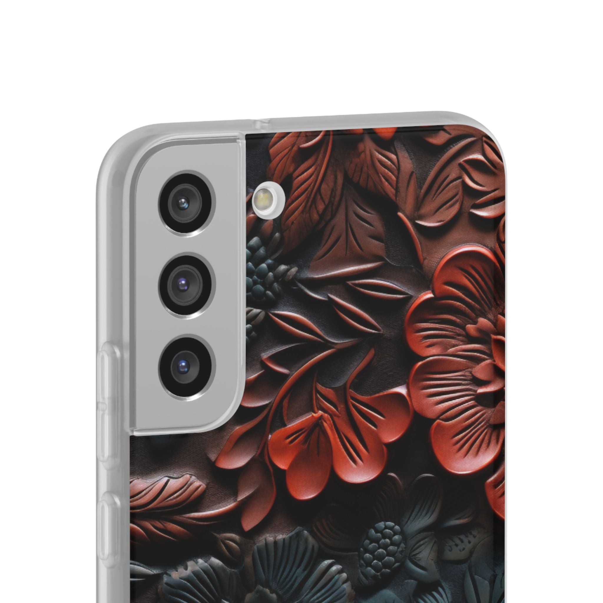 Carved Earth Bloom · Soft Handyhülle für Samsung