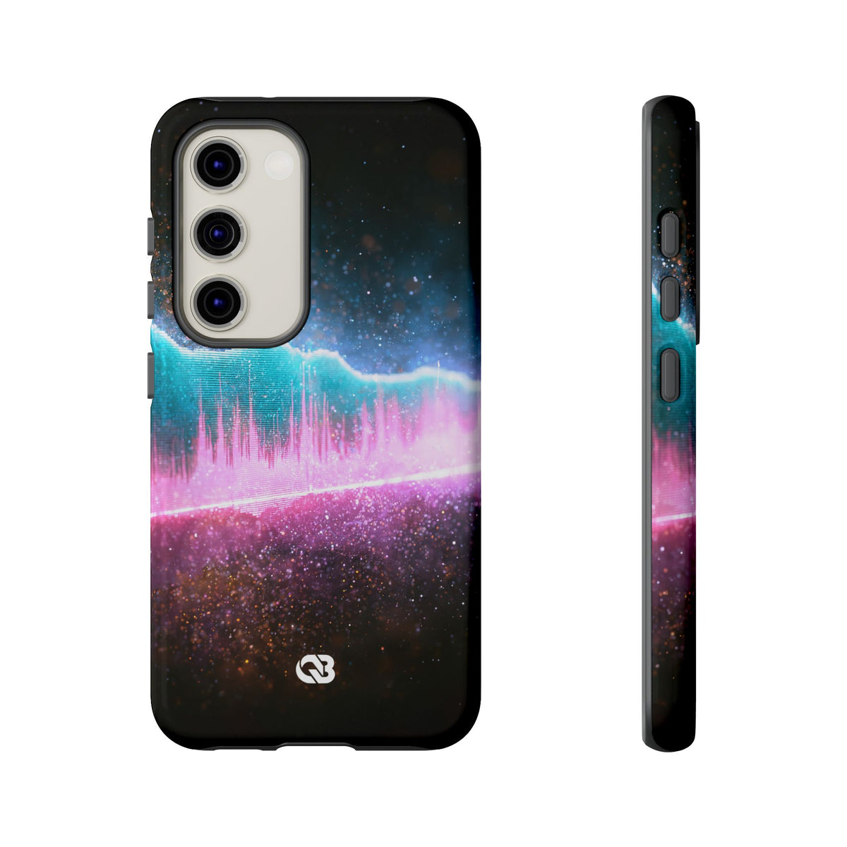 Digital Frequency · Tough Phone Case for Samsung · Pink