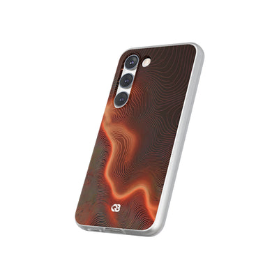 Caldera Ridge · Lite Phone Case for Samsung · Orange