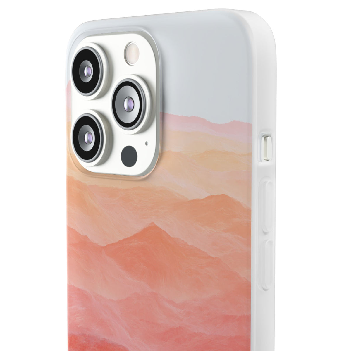 Alpenglow Ridge Vista · Lite Phone Case for iPhone ·  Orange