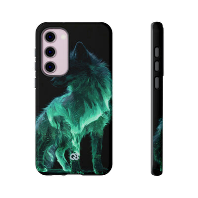 Nordic Aurora Fox · Tough Phone Case for Samsung · Teal
