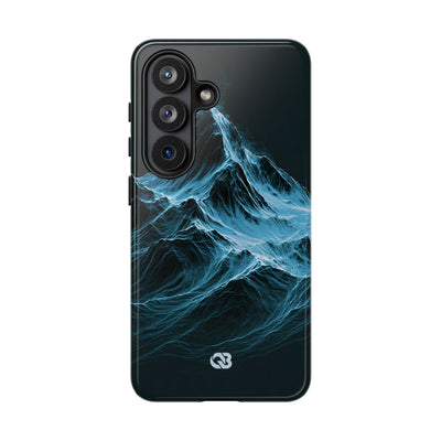 Nordic Frost Peak · Tough Phone Case for Samsung · Blue