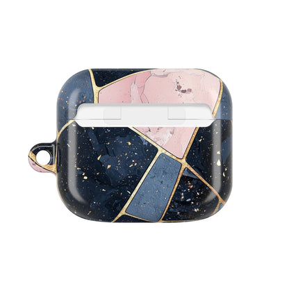 Golden Mosaic Navy - AirPods Cover