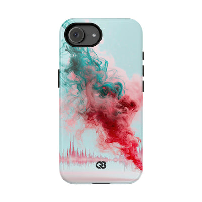 Sonic Bloom · Tough Phone Case for iPhone · Red