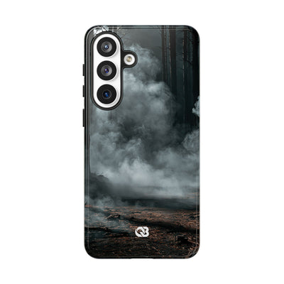 Shadowed Pine Mist · Tough Phone Case for Samsung · Black