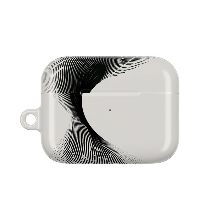Helical Grid · Hard Case for AirPods & AirPods Pro · Grey