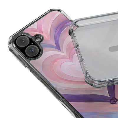 Lavender Pulse Hearts · Impact Magsafe