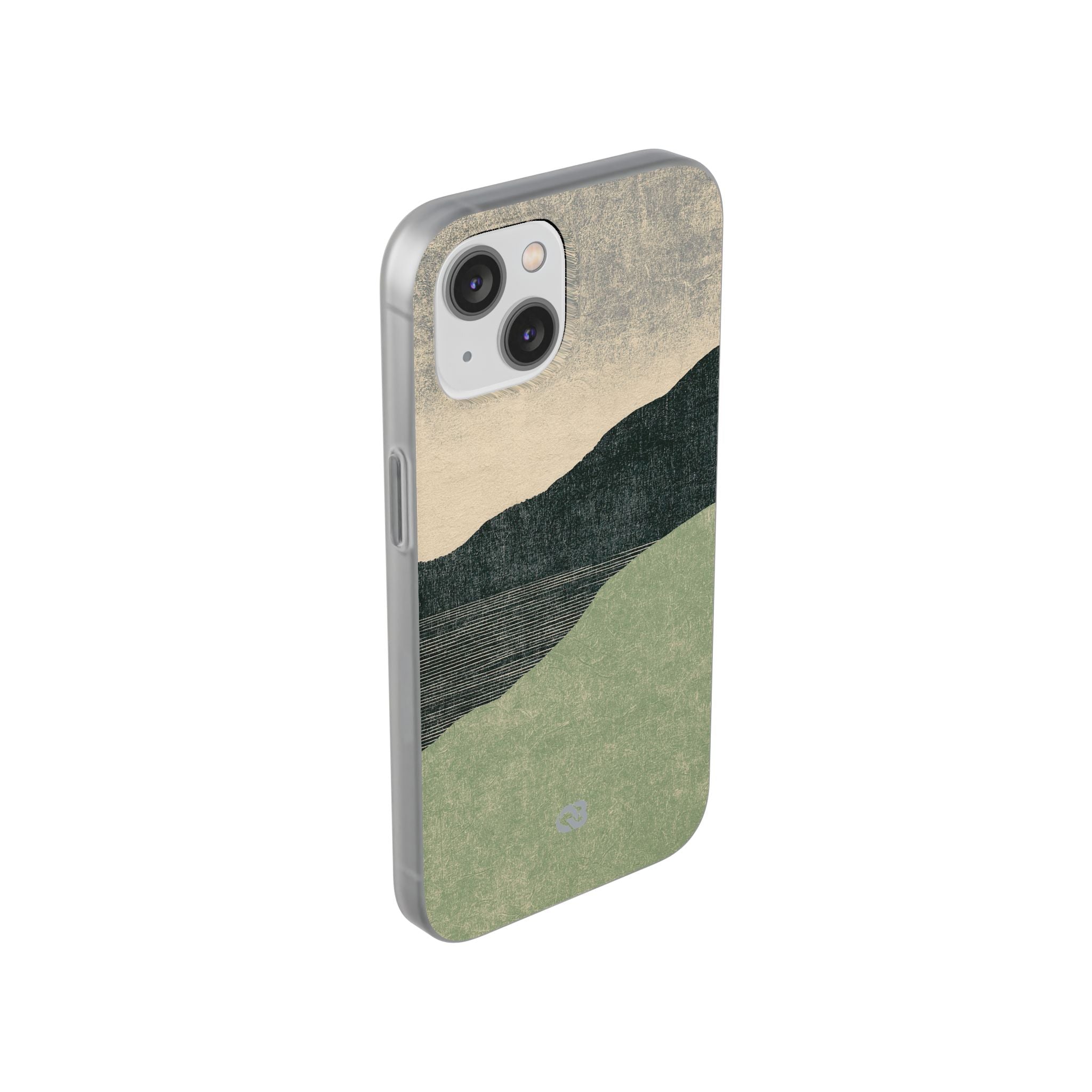 Green Lite Phone Case for iPhone - Moss Ridge Grain
