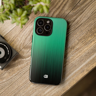 Emerald Cascade · Tough Phone Case for iPhone · Green