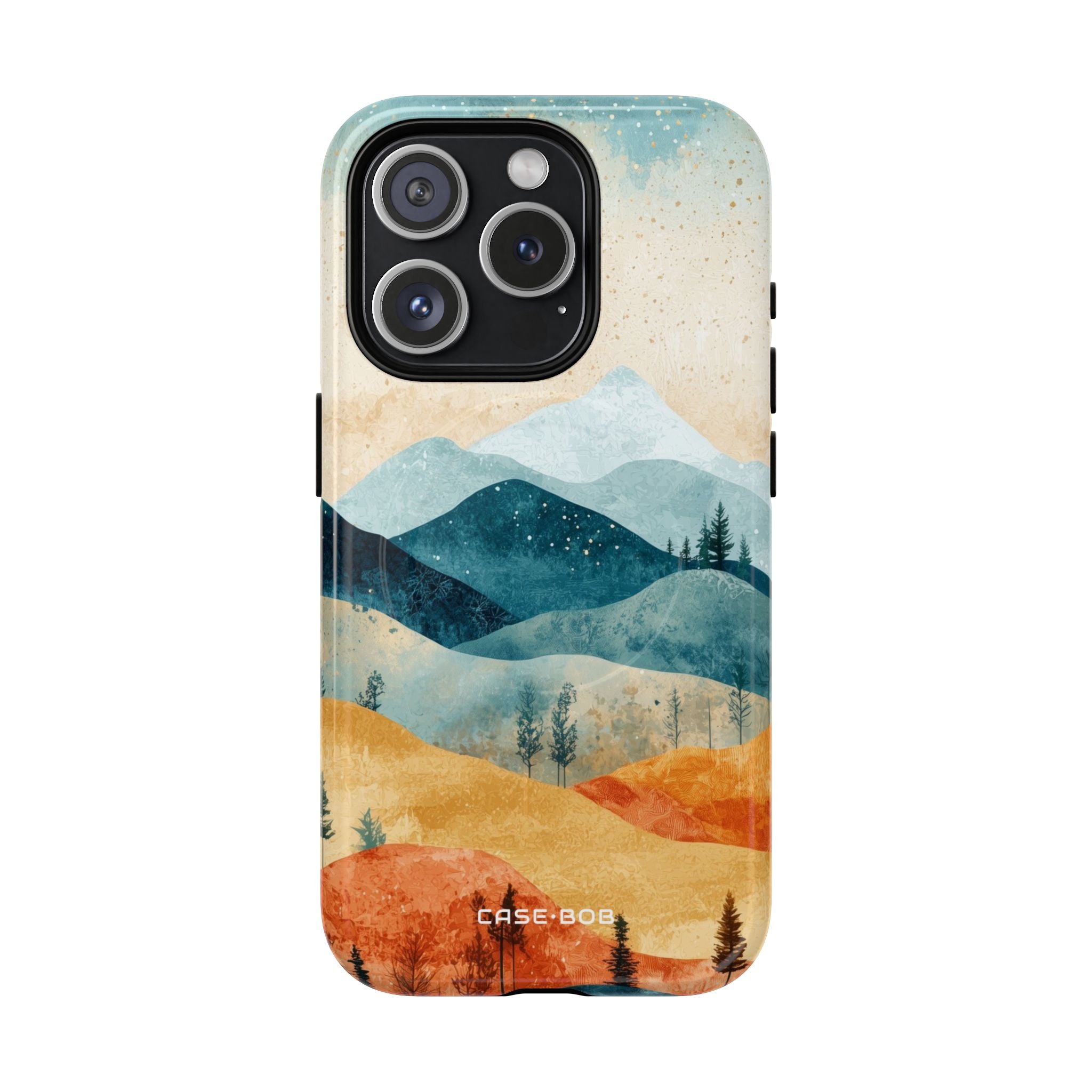 Moonlit Mountains iPhone 15 Pro Case - Tough+
