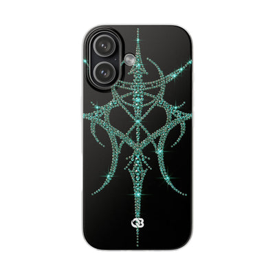 Teal Cyber Sigil · Lite Phone Case for iPhone ·  Teal