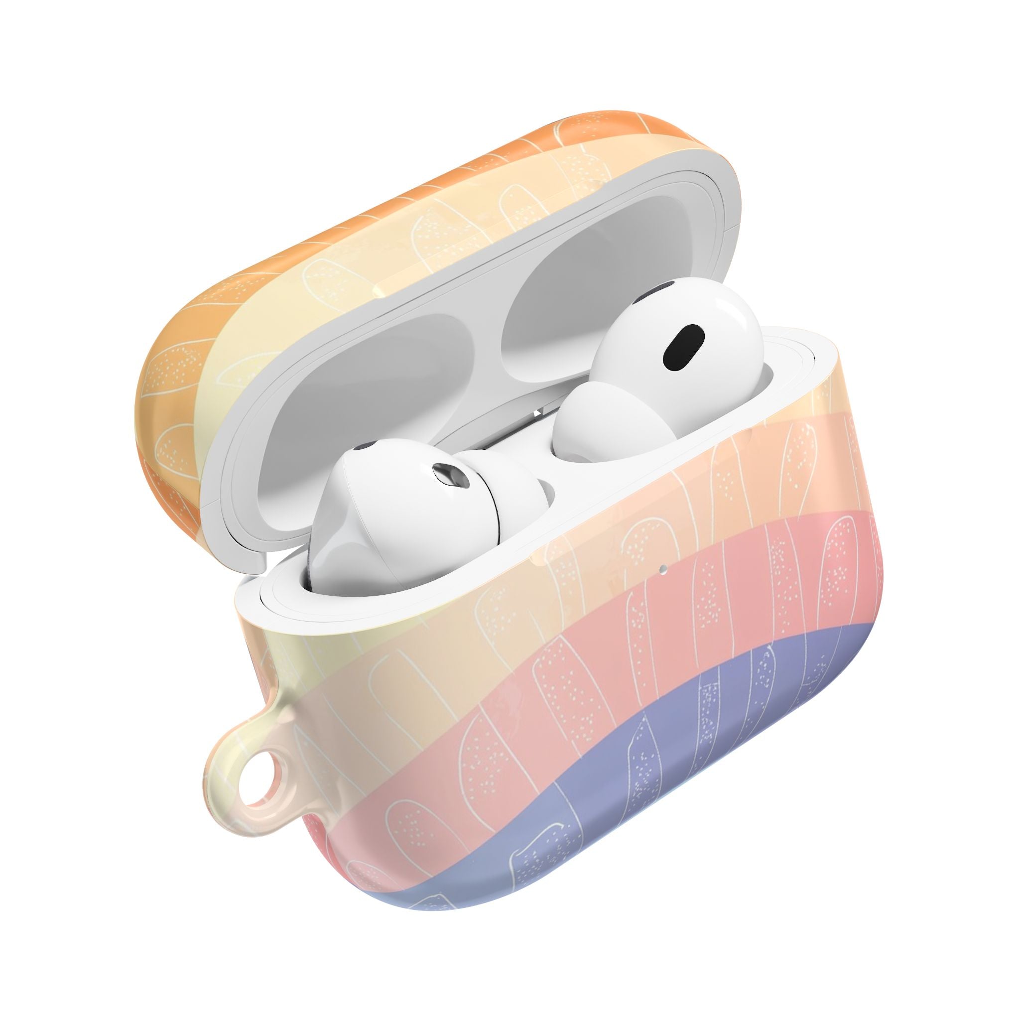 Pastel Regnbue Glød - AirPods Cover